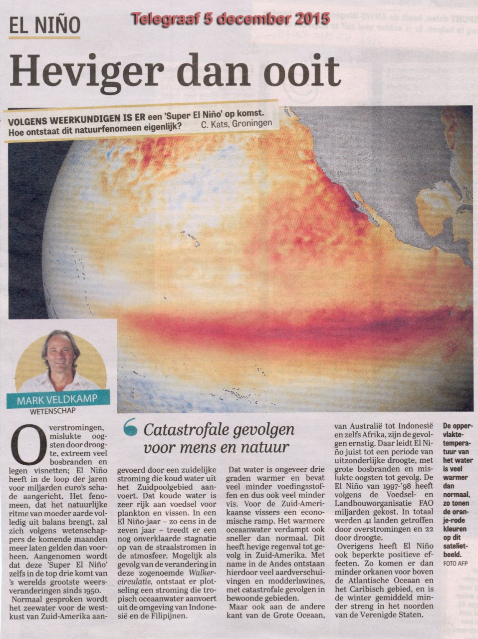 Heviger dan ooit EL NIÑO
